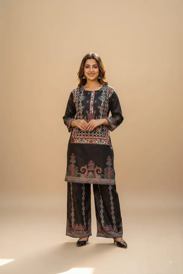 Black_Premium_Vatican_Printed_Co-Ord_Set_For_Women