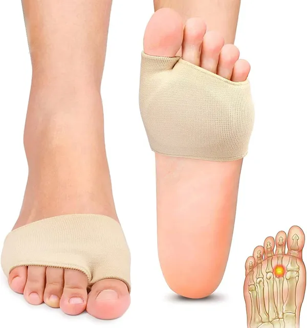 Beige_Forefoot_Pads_For_Pain_Relief_Hallux_Valgus_Support_For_Bunion_Forefoot_Sleeve_Pads_Metatarsal_Pads_For_Men_And_Women_With_Ball_Of_Foot_Cushion