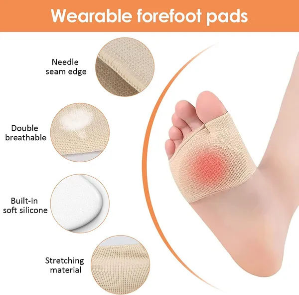 Beige_Forefoot_Pads_For_Pain_Relief_Hallux_Valgus_Support_For_Bunion_Forefoot_Sleeve_Pads_Metatarsal_Pads_For_Men_And_Women_With_Ball_Of_Foot_Cushion
