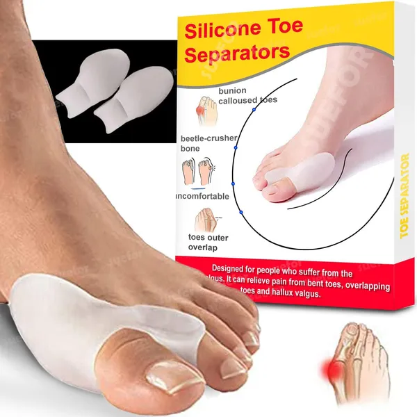 White_Bunion_Corrector_Silicone_Toe_Separators_For_Fast_Pain_Relief_Orthopedic_Bunion_Spacers_Spreader