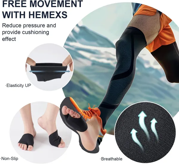 Black_Forefoot_Pads_For_Pain_Relief_Hallux_Valgus_Support_For_Bunion_Forefoot_Sleeve_Pads_Metatarsal_Pads_For_Men_And_Women_With_Ball_Of_Foot_Cushion