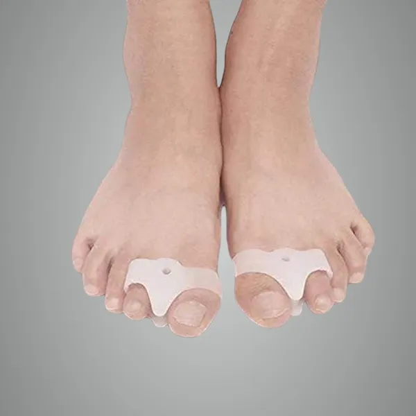 White_Toe_Separator_For_Feet_Toe_Spacers_Correct_Toes_Yoga_Silicone_Hammer_Toe_Corrector_For_Women_&_Men_Correct_Toe_Straighteners_For_Overlapping_Toes