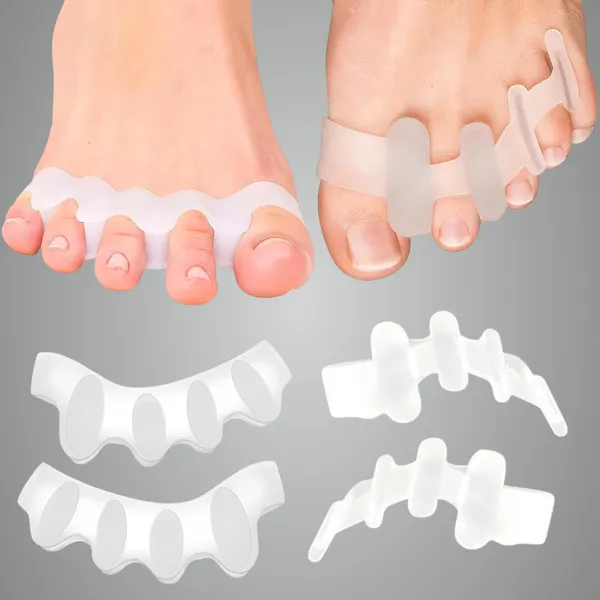White_Bunion_Corrector_Silicone_Toe_Separators_For_Fast_Pain_Relief_Orthopedic_Bunion_Spacers_Spreader