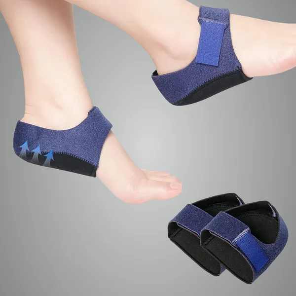 Blue_2_Pieces_Plantar_Fasciitis_Heel_Protectors_And_Gel_Heel_Cups_Premium_Heel_Pads_For_Women_And_Men