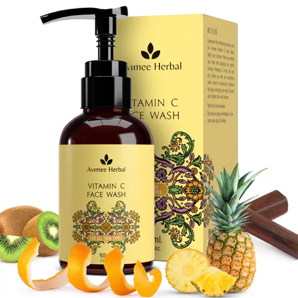 Yellow_And_Brown_Vitamin_C_Face_Wash