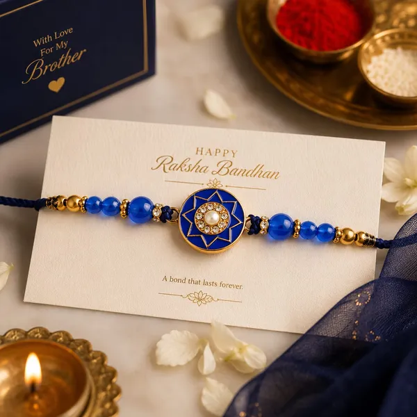 Blue_stone_eye_design_Rakhi
