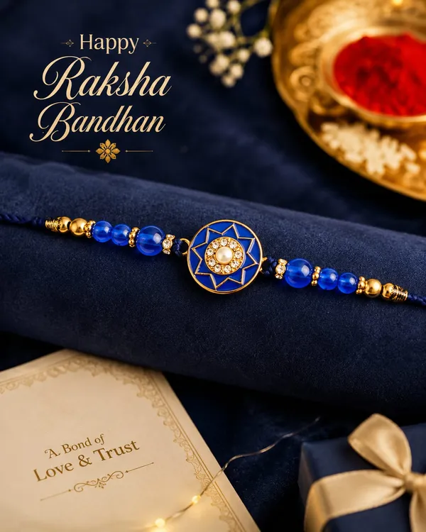 Blue_stone_eye_design_Rakhi