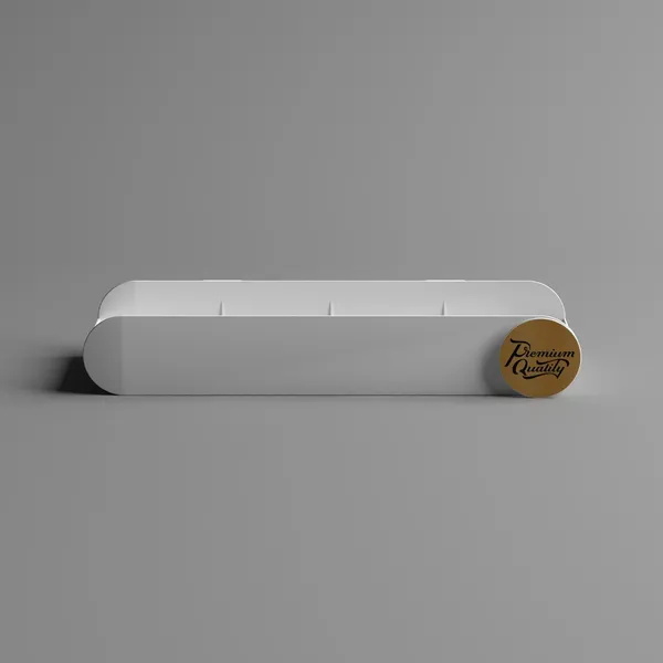Pack_Of_2_Black_And_White_Self_Adhesive_Bathroom_Floating_Shelf