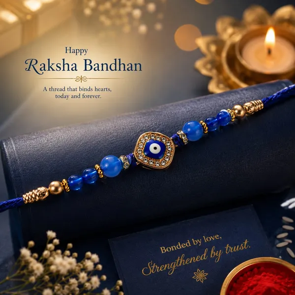 Evil's_Eye_Blue_Thread_Rakhi