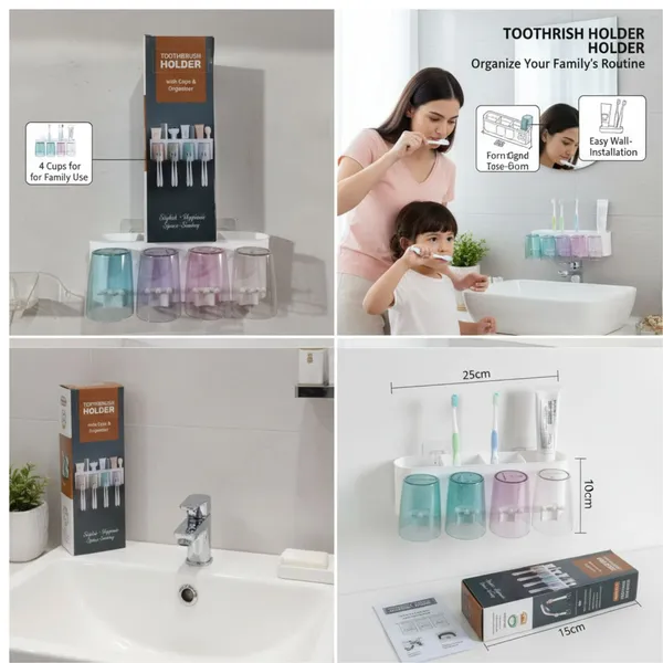 Multicolor_Toothbrush_Holder_With_Cup_And_Organizer