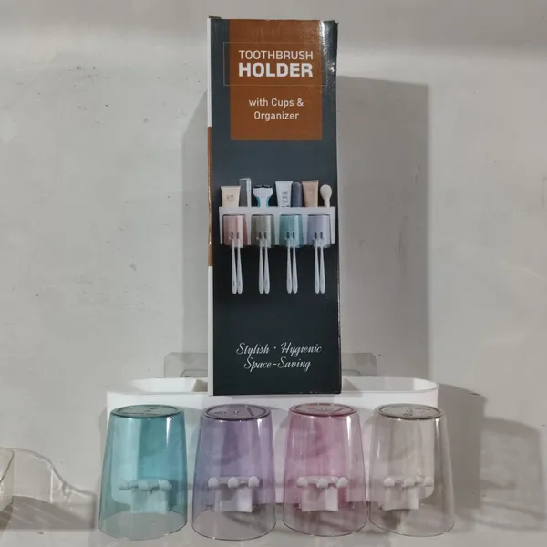 Multicolor_Toothbrush_Holder_With_Cup_And_Organizer
