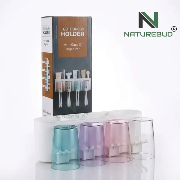Multicolor_Toothbrush_Holder_With_Cup_And_Organizer