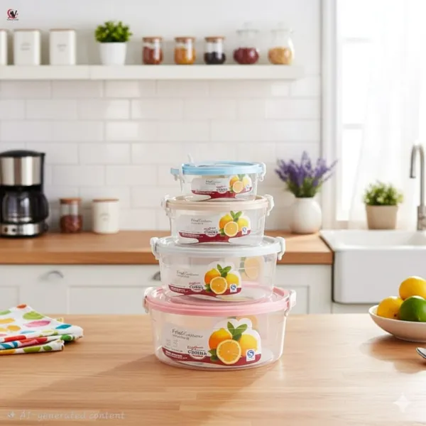 4_pcs_lock_lid_Plastic_Container_1400_ml
