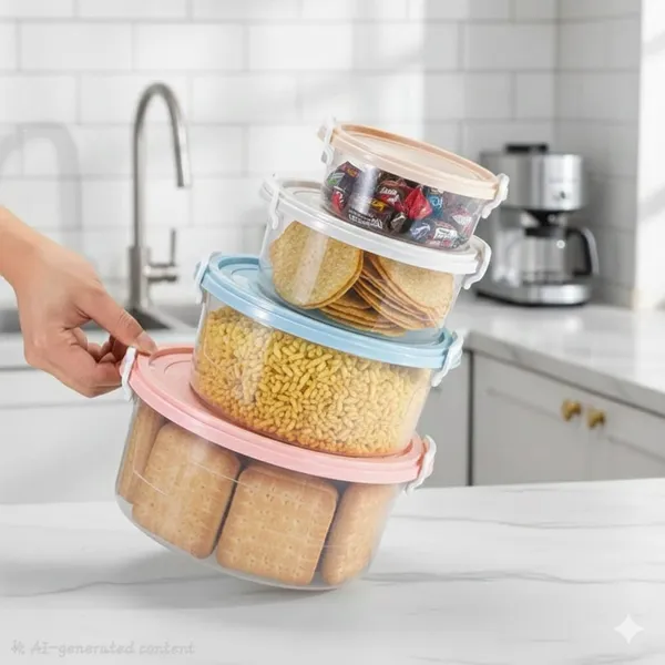 4_pcs_lock_lid_Plastic_Container_1400_ml