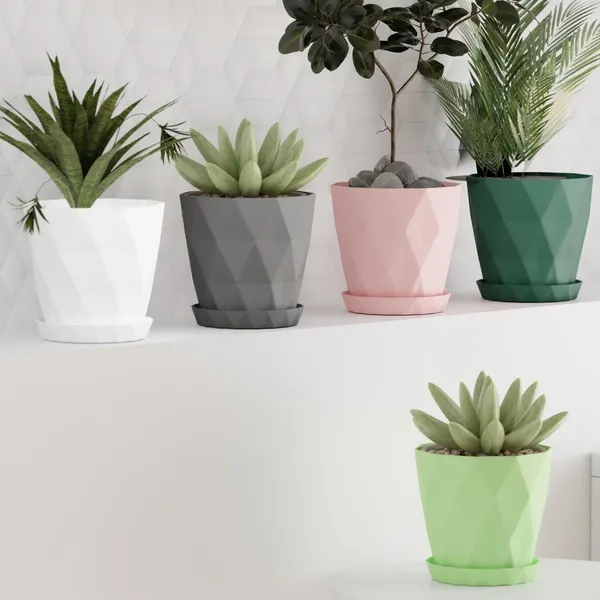 Set_Of_5_Multicolor_Daimond_Flower_Pot
