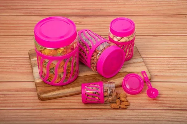 Pink_Plastic_Grocery_Container_24_Piece_Set