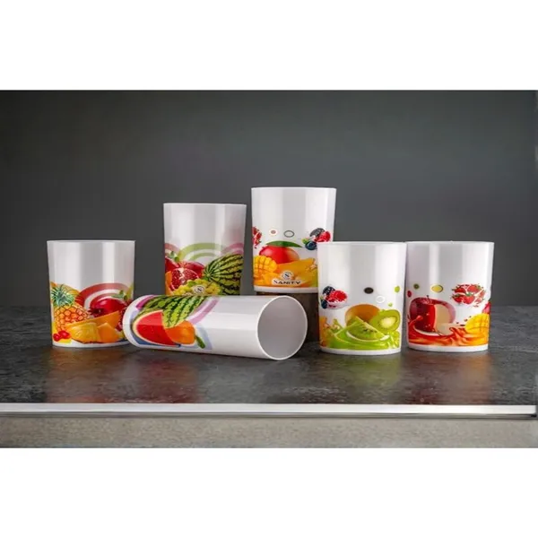 Pack_Of_9_White_Colorful_Fruit_Print_Design_Glass_White