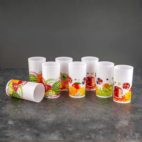 Pack_Of_9_White_Colorful_Fruit_Print_Design_Glass_White