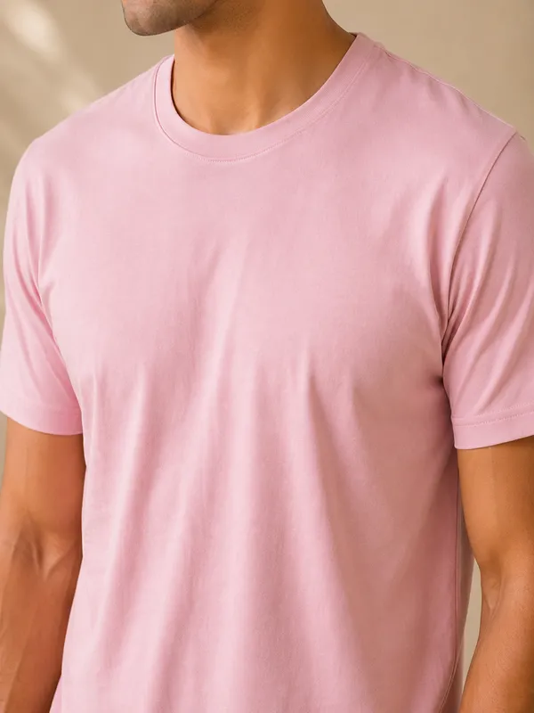 Men's_Cotton_T-shirt,_Pink