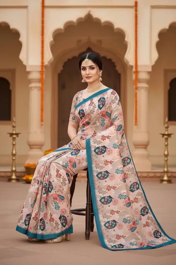 Midnight_Blue_Premium_Satin_Silk_Saree_For_Women
