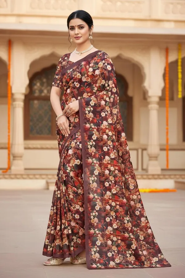 Mahogany_Premium_satin_silk_Saree_For_Women