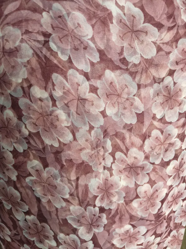Dusty_Rose_Pink_georgette_saree