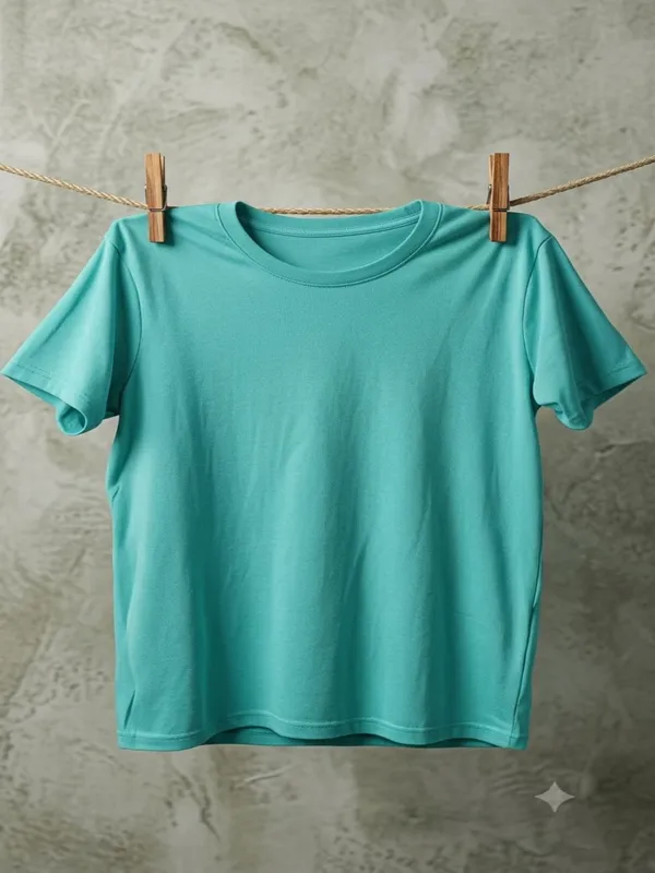 Men's_Cotton_T-shirt,_Teal_Blue
