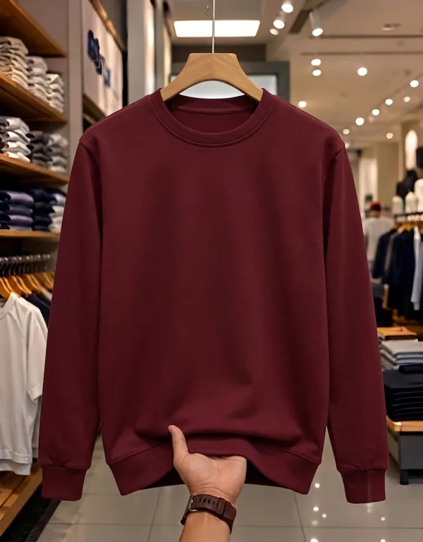 Marron_Mens_full_sleeve_sweatshirt