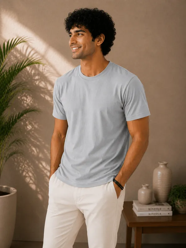 Men's_Cotton_T-shirt,_Light_Grey