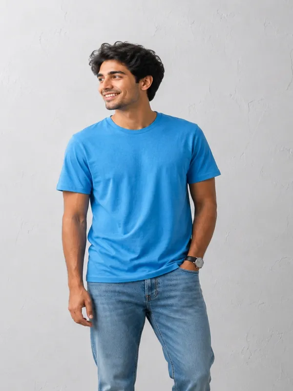 Men's_Cotton_T-shirt,_Sky_Blue