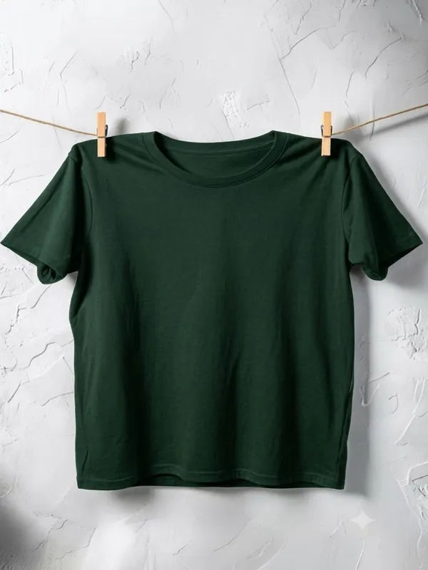 Men's_Cotton_T-shirt,_Emerald_Green