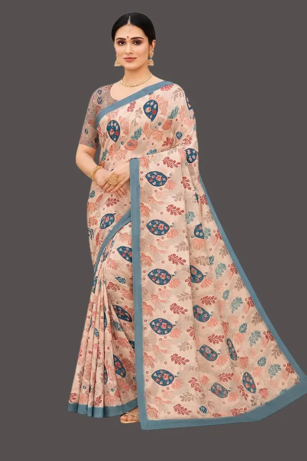 Midnight_Blue_Premium_Satin_Silk_Saree_For_Women