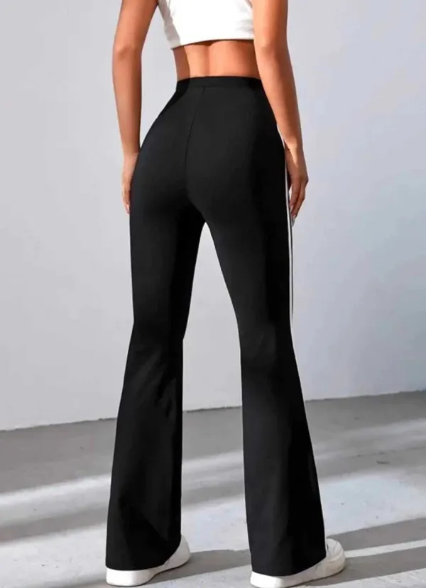 Black_And_White_Lycra_Blend_Flared_Trousers_For_Women