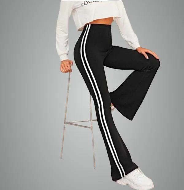 Black_And_Grey_Lycra_Blend_Regular_Fit_Trousers_For_Women_Pack_Of_2