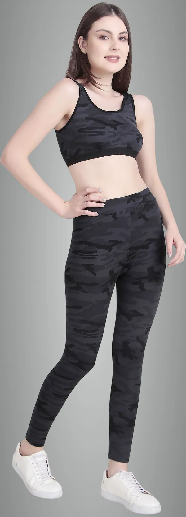 Navy_Blue_Camouflage_And_Black_Lycra_Blend_Solid_Printed_Tights_And_Sport_Bras_For_Women_Pack_Of_4
