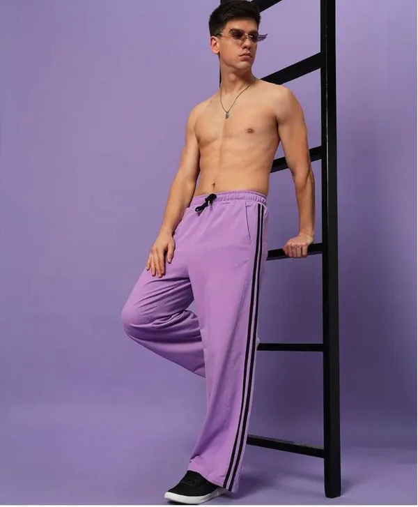 Purple_Lycra_Blend_Loose_Fit_Trousers_For_Men