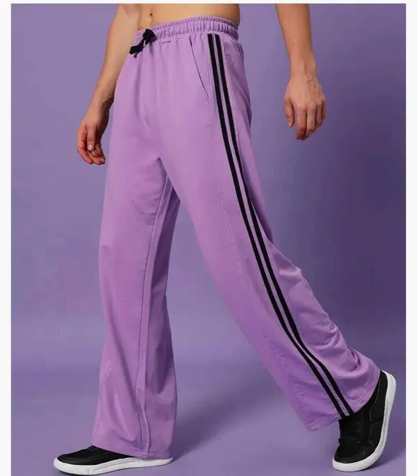 Purple_Lycra_Blend_Loose_Fit_Trousers_For_Men