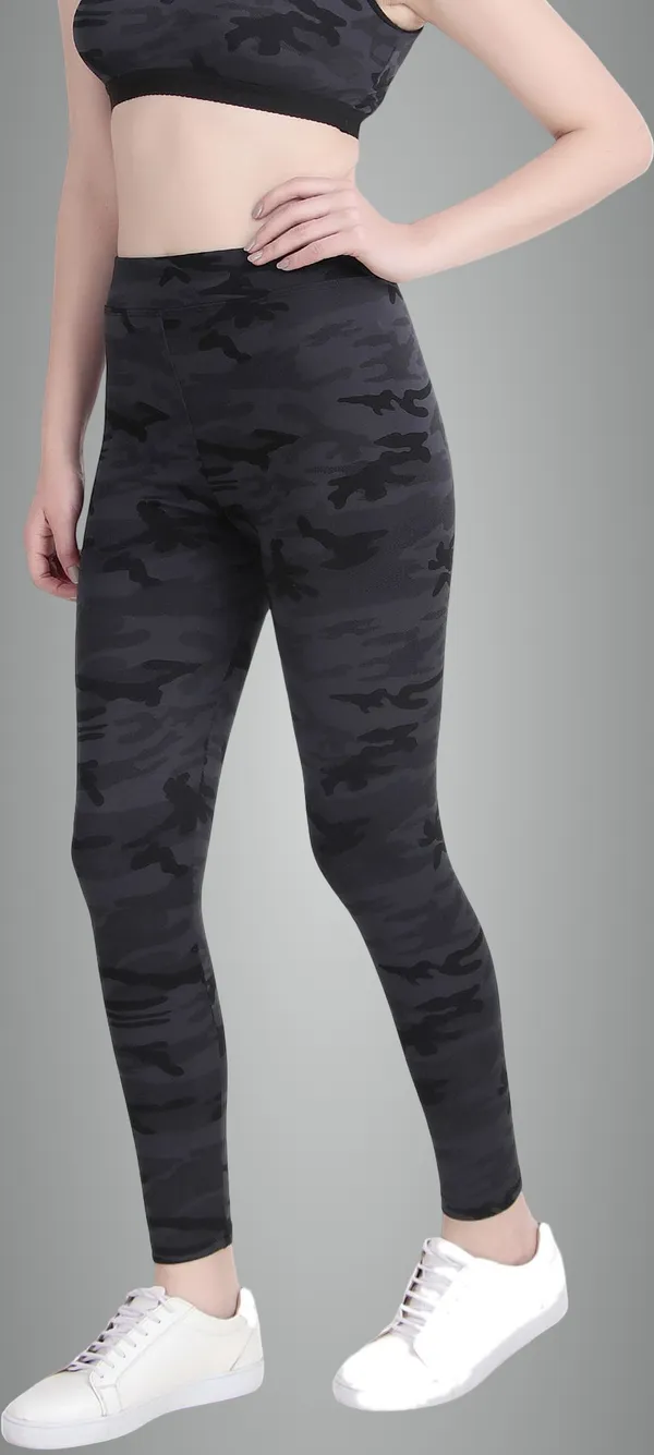 Navy_Blue_Camouflage_And_Black_Lycra_Blend_Printed_Solid_Tights_For_Women_Pack_Of_2