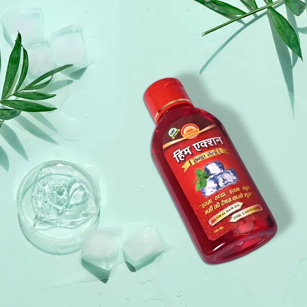 Him_Action_Thanda_Oil_|_So_Cool_&_Chilled_|_Forget_All_The_Summer_Stress_|_Headache_|_Alopecia_No_Chemicals_|_No_Surasar_|_100_Ml_(Pack_Of_4)