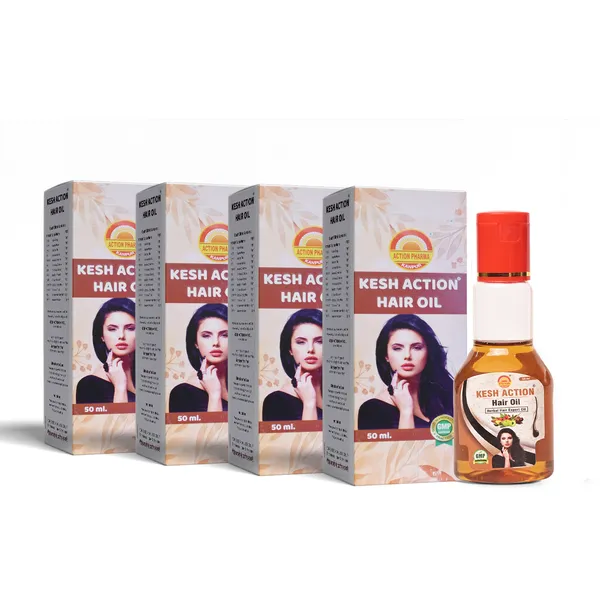 Kesh_Action_Hair_Oil_|_Gmp_Certified_Company_|_50_Ml_(Pack_Of_4)