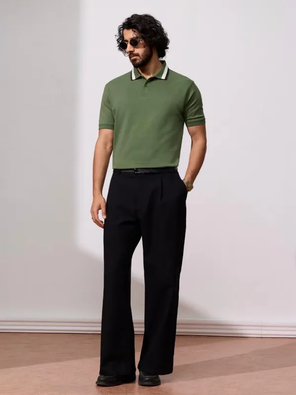 Green_polo_T-shirt_for_men