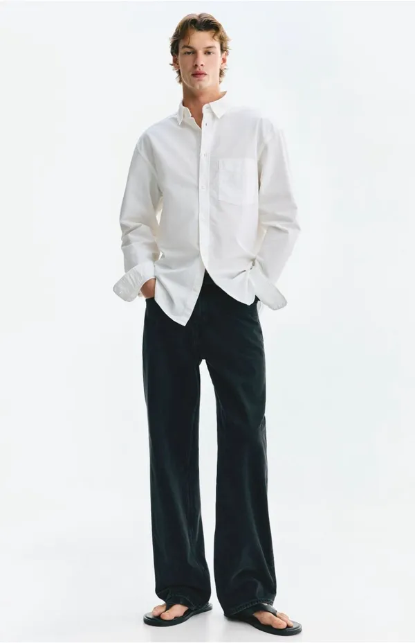 White_heavy_material_premium_shirt_for_men