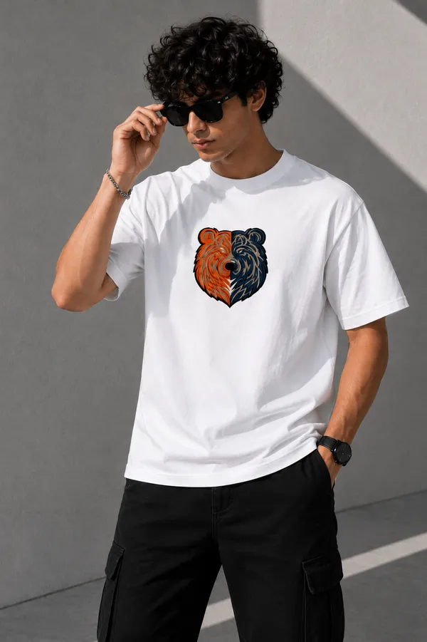Dual_Spirit_Bear_Oversized_Graphic_T-Shirt