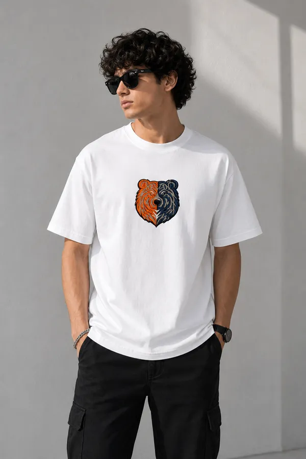 Dual_Spirit_Bear_Oversized_Graphic_T-Shirt