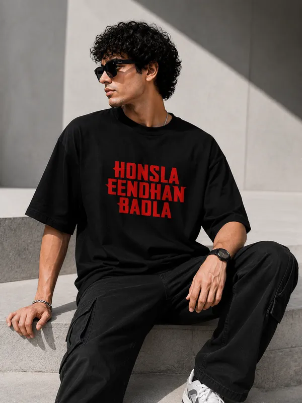HONSLA_EENDHAN_BADLA_Oversized_Graphic_T-Shirt