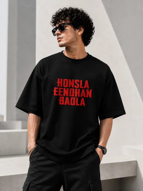 HONSLA_EENDHAN_BADLA_Oversized_Graphic_T-Shirt