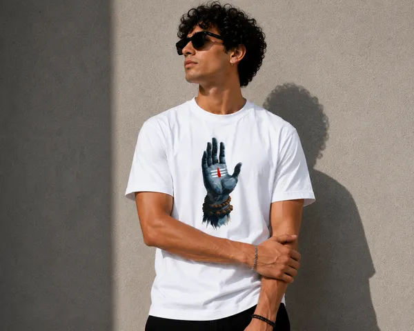 Mahadev_Blessing_Hand_Regular_Fit_T-Shirt