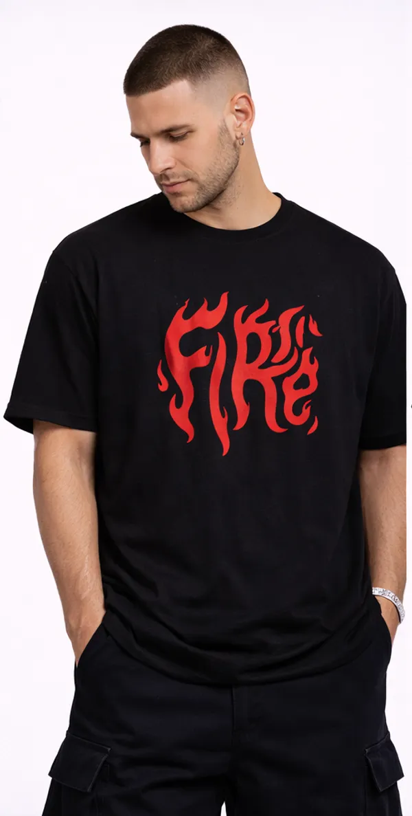 Black_Cotton_Fire_Oversized_T-Shirt_For_Men
