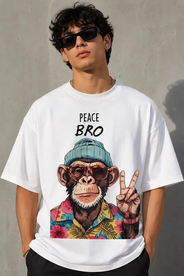 PEACE_BRO_Oversized_Graphic_T-Shirt