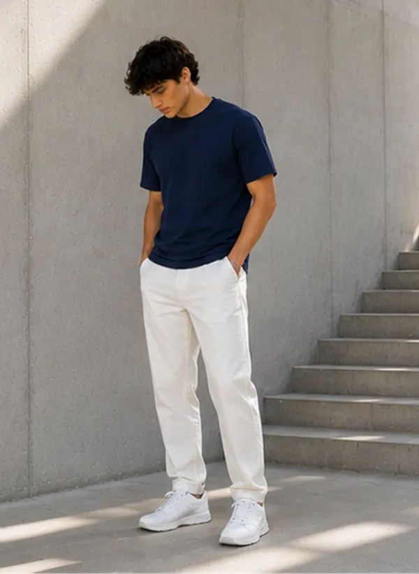 Plain_Navy_Blue_Regular_Fit_T-Shirt_for_Men_|_Premium_Cotton_Casual_Tee